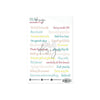 Contour Word Stickers Fourteen Weeks Of Sunshine