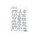 Contour Word Stickers Reality Check