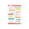 Contour Word Stickers Summer Stories