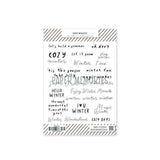 Contour Word Stickers Winter Whispers