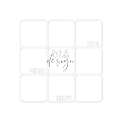 Cut file Cute Squares download - DLS Design