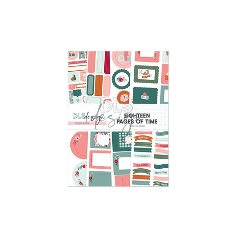 Cut-out Sheets Set Eighteen Pages Of Time