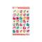 Date Stickers December Stories Shapes