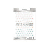 Date Stickers Fall Memories