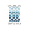Date Stickers Navy