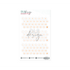 Date Stickers Papaya & Pastel Papaya