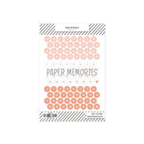 Date Stickers Peach