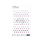 Date Stickers Purple