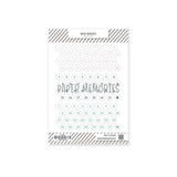 Date Stickers Winter Memories - Navy, Light Peony & Seafoam