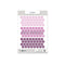 Date Stickers Wisteria Trio