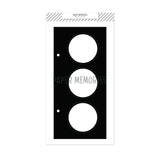 Die 4x8 Inserts Cut-Out Circles
