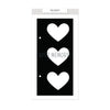 Die 4x8 Inserts Cut-Out Hearts