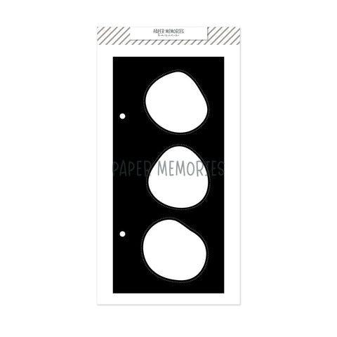 Die 4x8 Inserts Cut-Out Organic Shapes