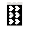 Die 8x6 Inserts Cut-Out Hearts