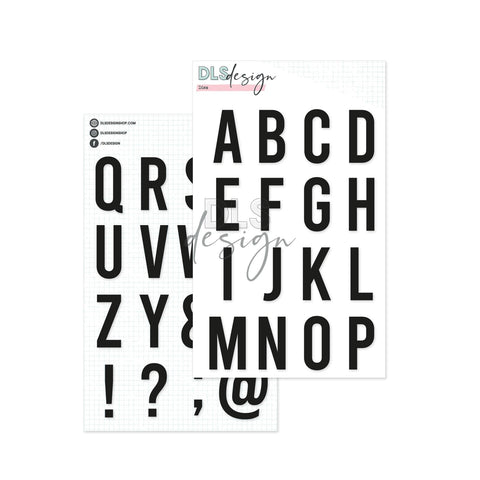 Dies Alphabet Gilmo Big - DLS Design