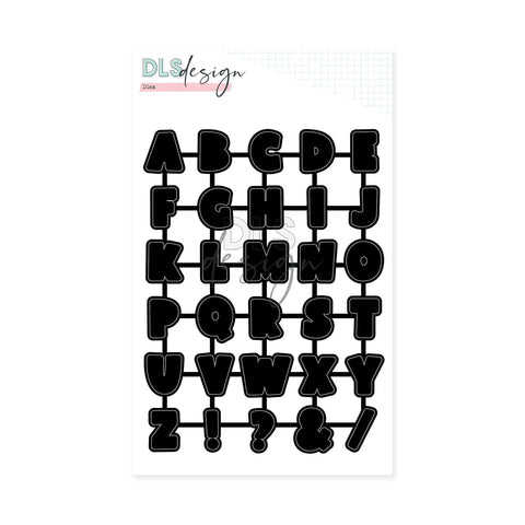 Die Set Alphabet Toby