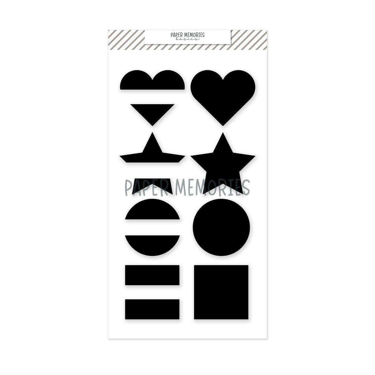 Die Set Cut-Out Shapes