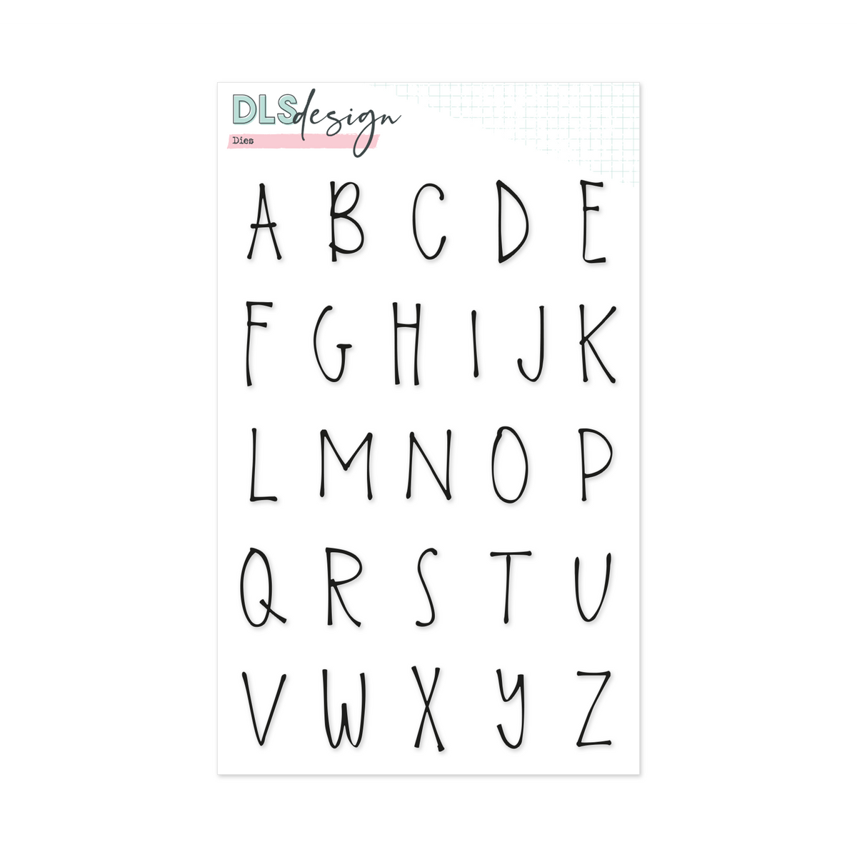 Die Set Elsie Medium ABC Uppercase