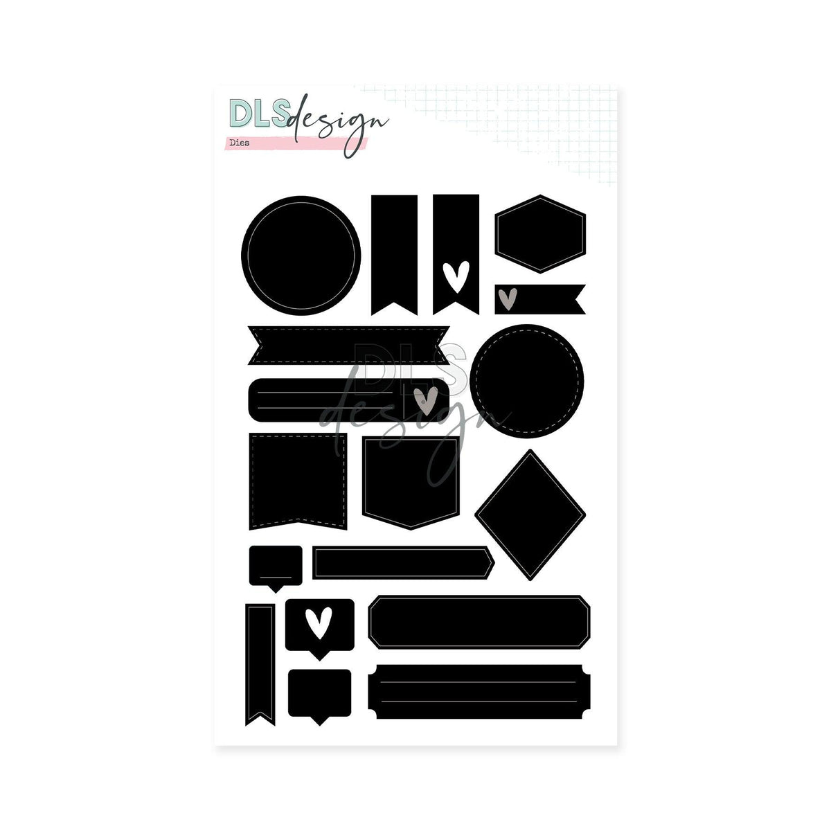 Die Set Journaling Shapes