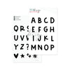 Die Set Mason Alphabet Mason Big