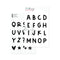 Die Set Mason Alphabet Mason Big