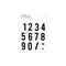 Die Set Numbers Gilmo Big