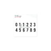 Die Set Numbers Gilmo XS