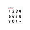 Die Set Numbers Mason Big