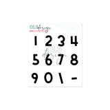 Die Set Numbers Mason Big