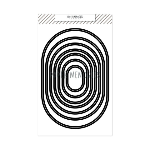 Die Set Oval Shape Stack