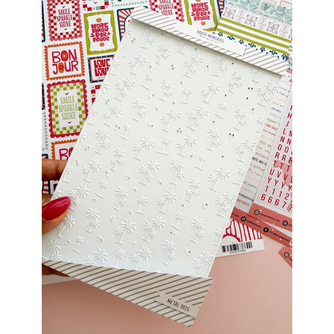 Die Set Pattern Palmtrees