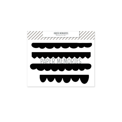Die Set Scalloped Borders #2