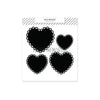 Die Set Scalloped Hearts