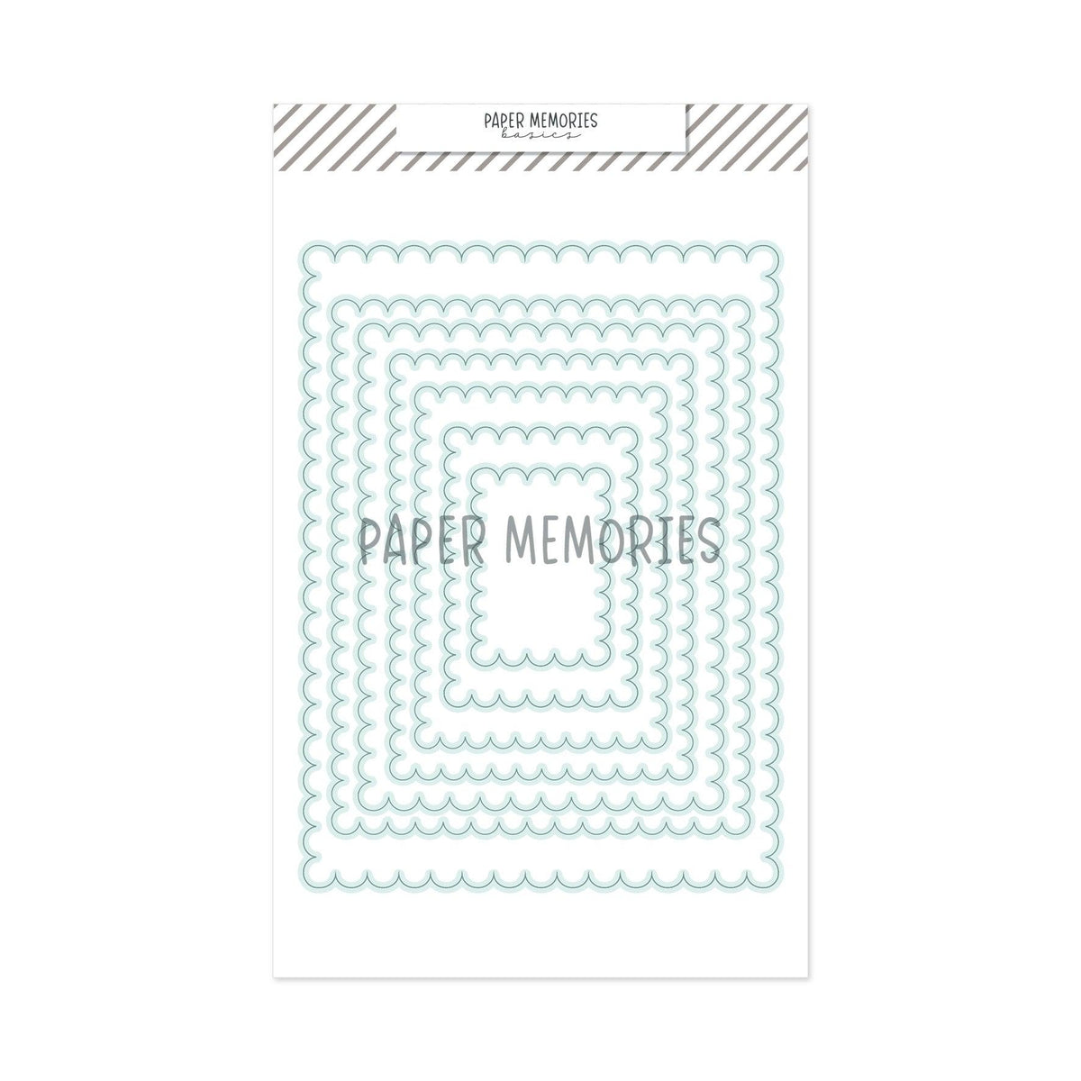 Die Set Scalloped Rectangles