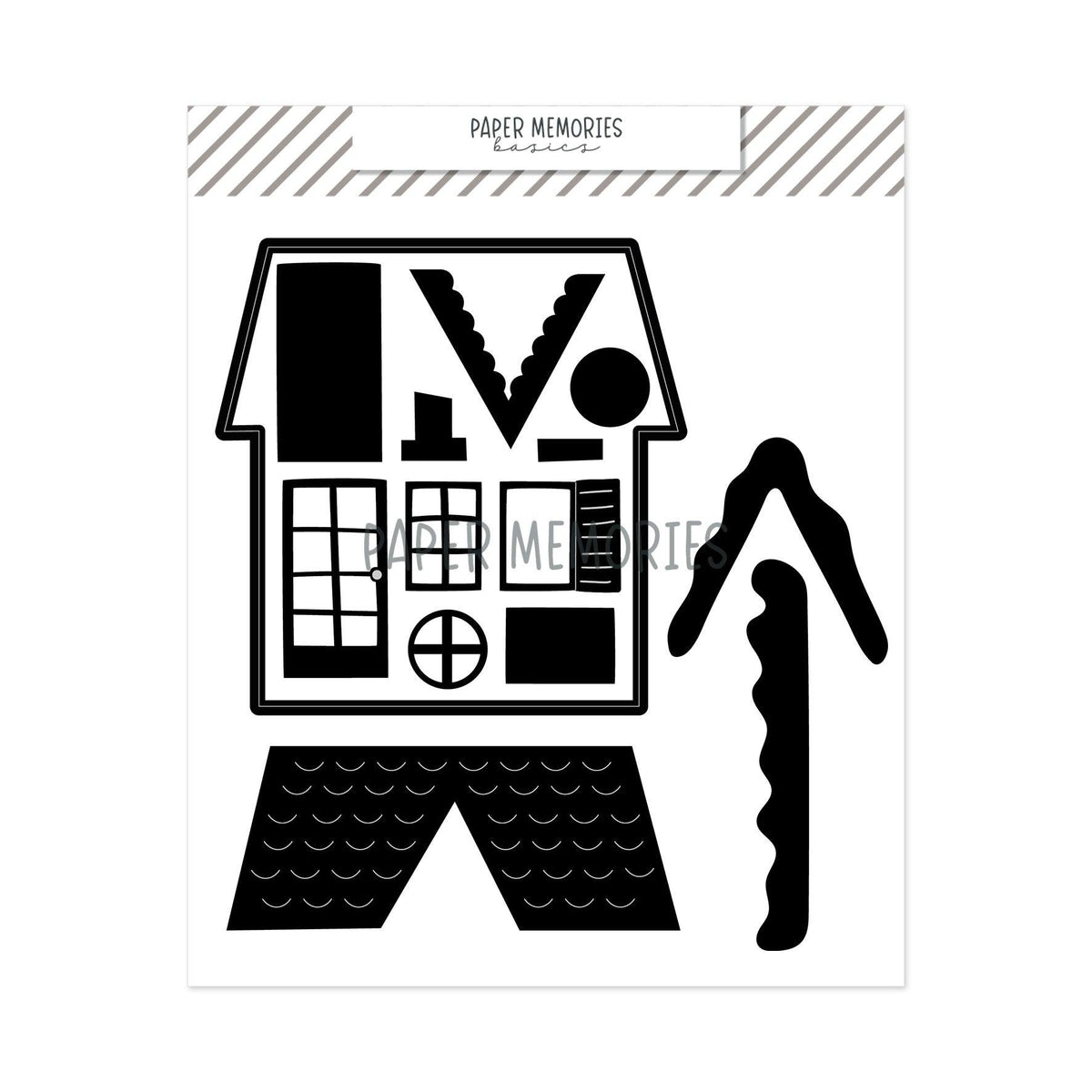 Die Set Snowy House
