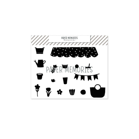 Die Set Summer Market Stall Extension Set