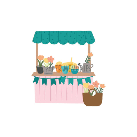 Die Set Summer Market Stall Extension Set