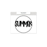 Die Set Summer Word
