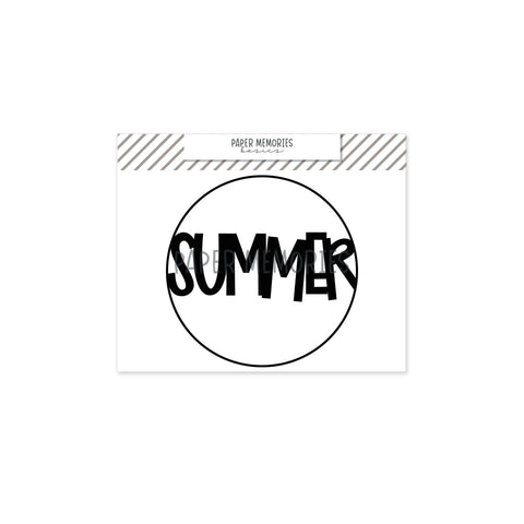 Die Set Summer Word