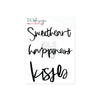 Die Set Words Sweetheart