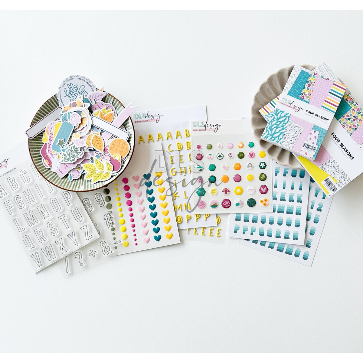 Document Life Stories - Pocket Pages Kit Four Seasons