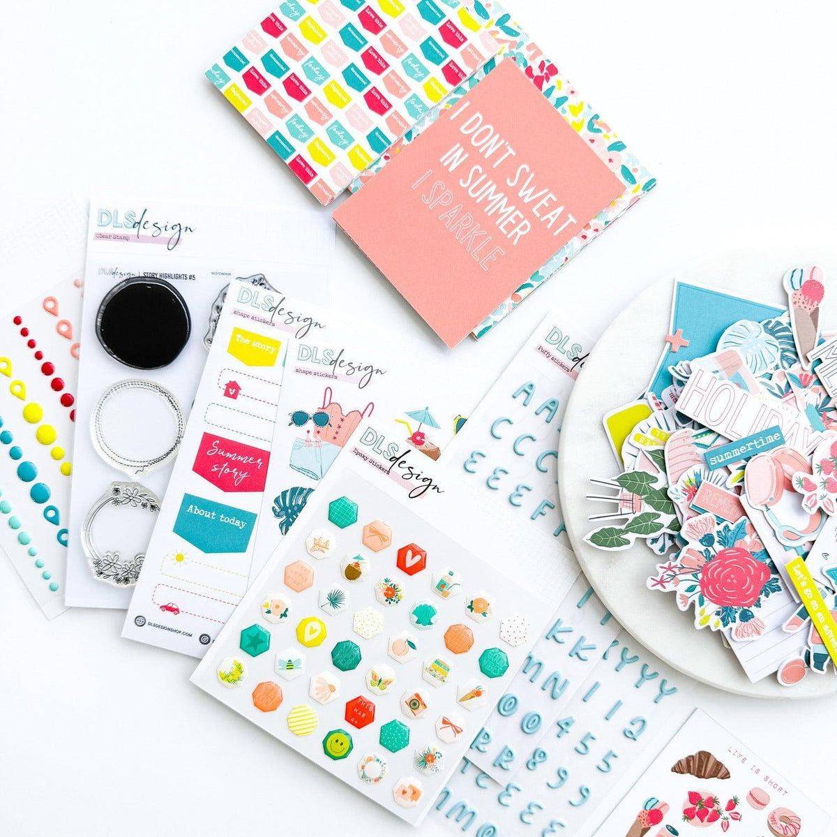 Document Life Stories - Pocket Pages Kit Fourteen Weeks Of Sunshine