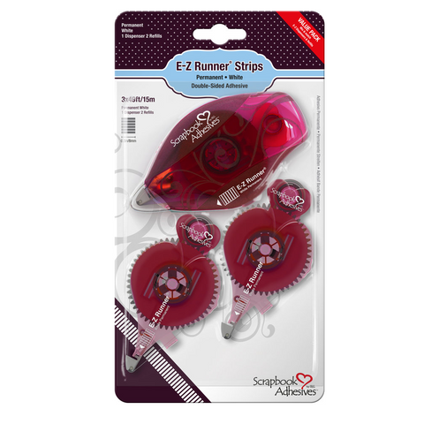 E-Z Runner Permanent Strips Refillable Value Pack