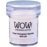 Embossing Glitter - Clear Hologram Sparkle