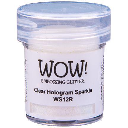 Embossing Glitter | Clear Hologram Sparkle