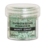 Embossing Powder - Speckle Mint Chip