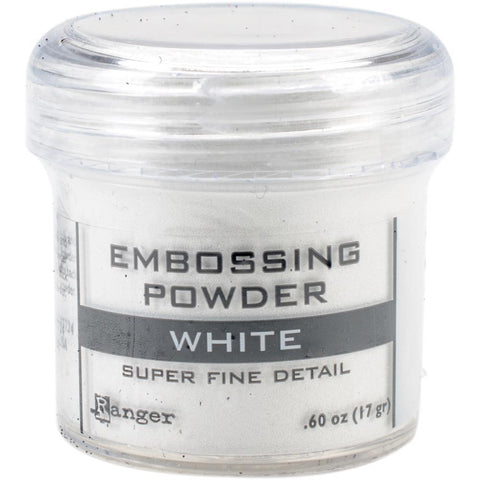 Embossing Powder White Super Fine