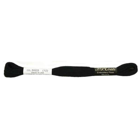 Embroidery Floss - Black