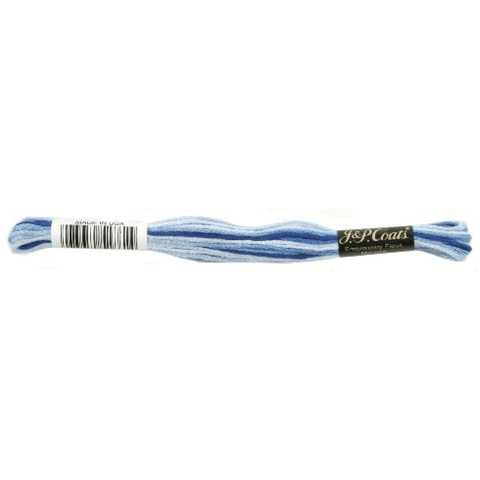 Embroidery Floss - Shaded Blues