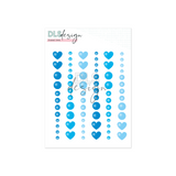 Enamel Dots Azure